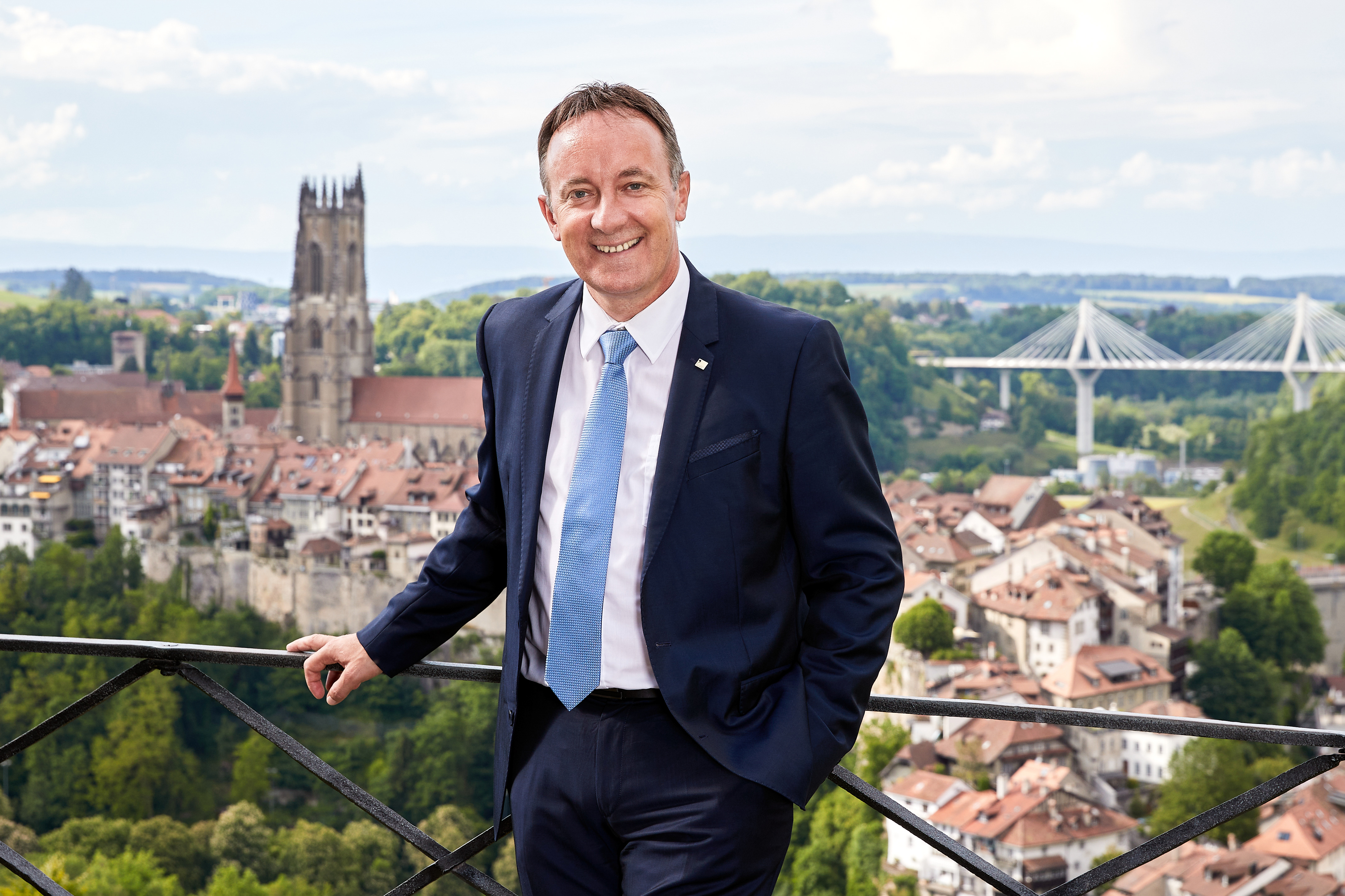 Philippe Demierre, Conseiller d'Etat fribourgeaois
